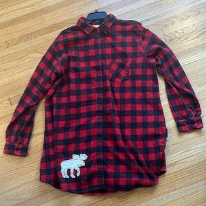 Lazyone flannel night gown
